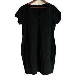 shein Curve Black T-Shirt Dress, BNWOT, Size 2XL